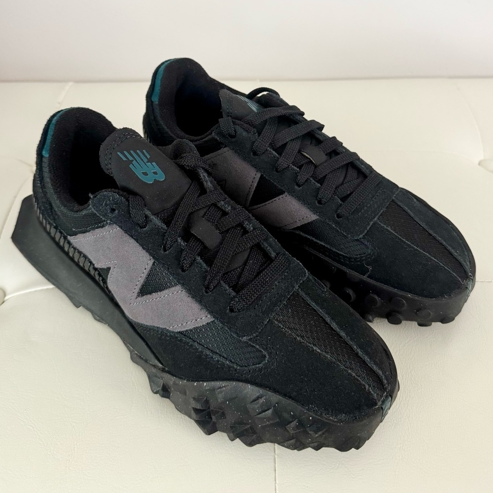 New Balance XC-72 trainer shoes Triple black